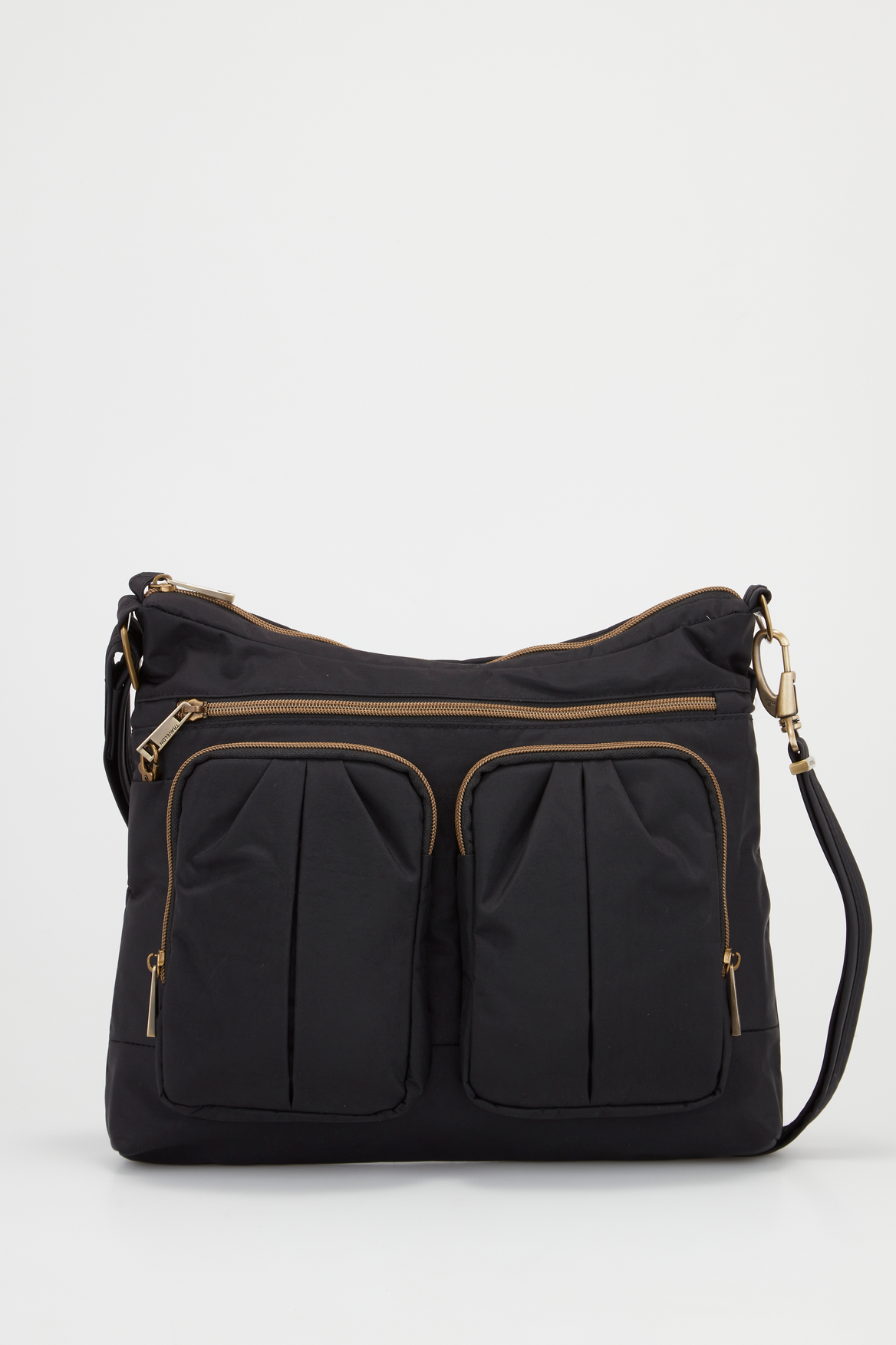Anti Theft Shoulder Bag Black