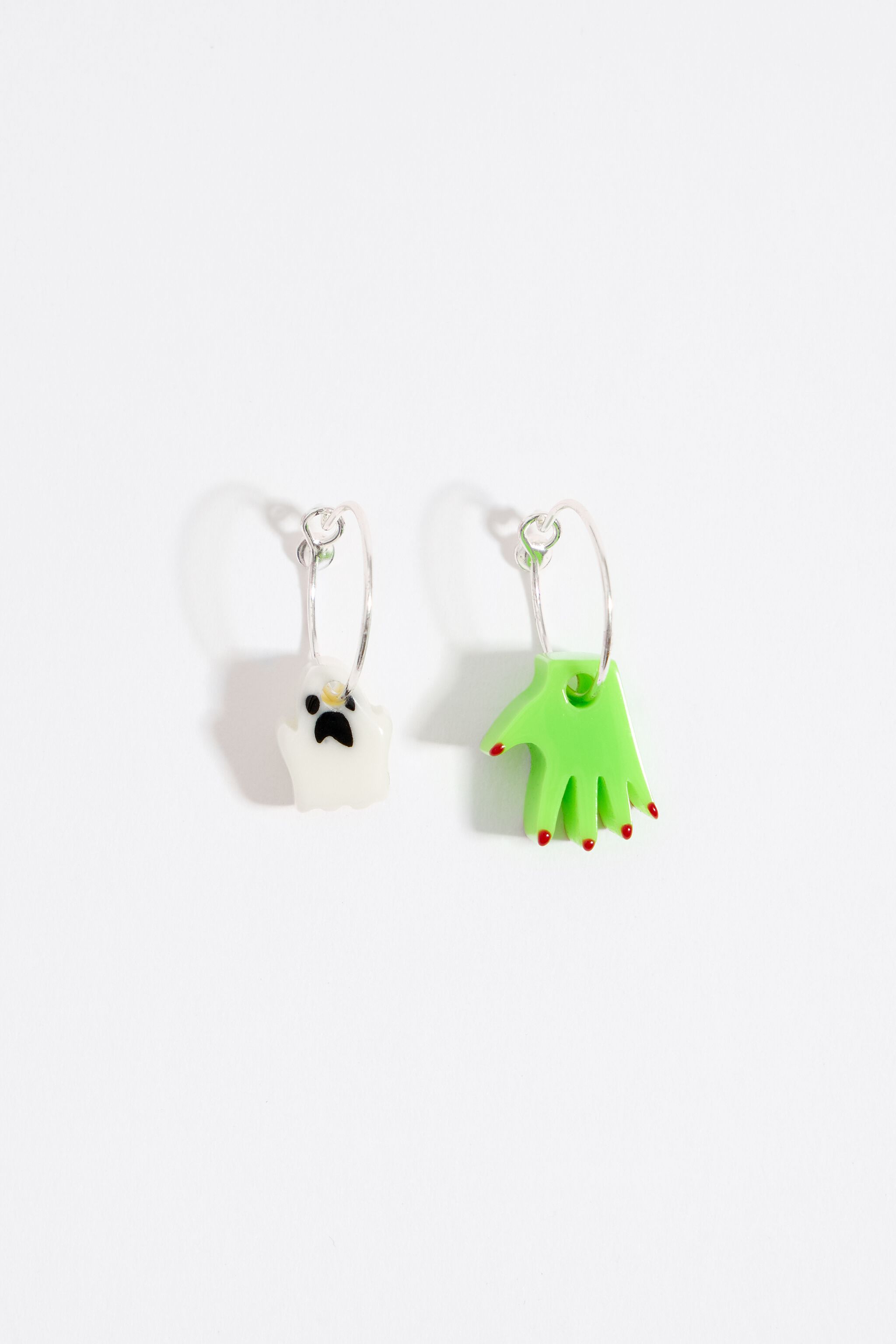 Halloween hoop earrings